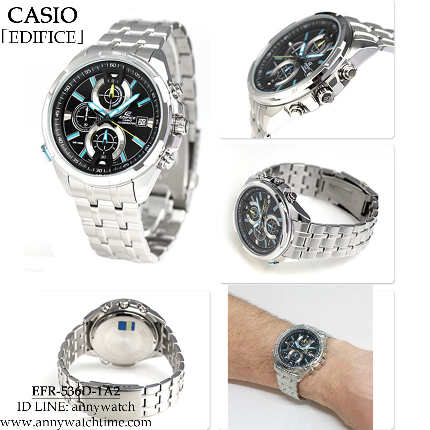 EDIFICE EFR-536D-1A2