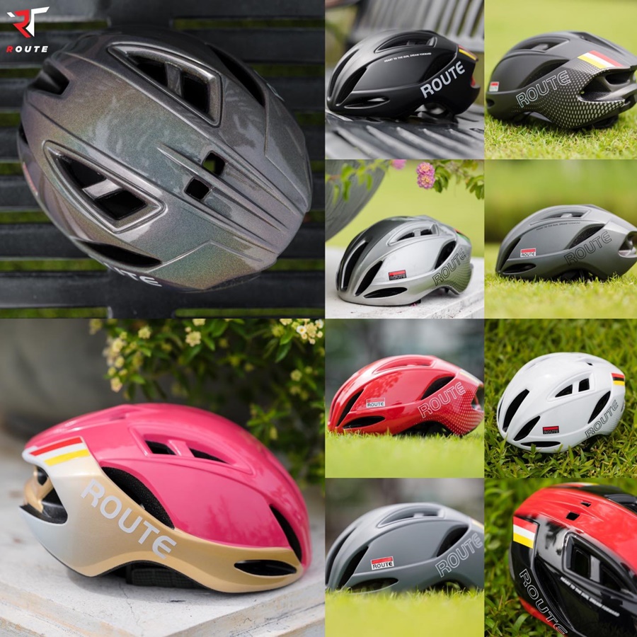 หมวกจักรยาน ROUTE HELMET รุ่น TS-42 Asian Fit