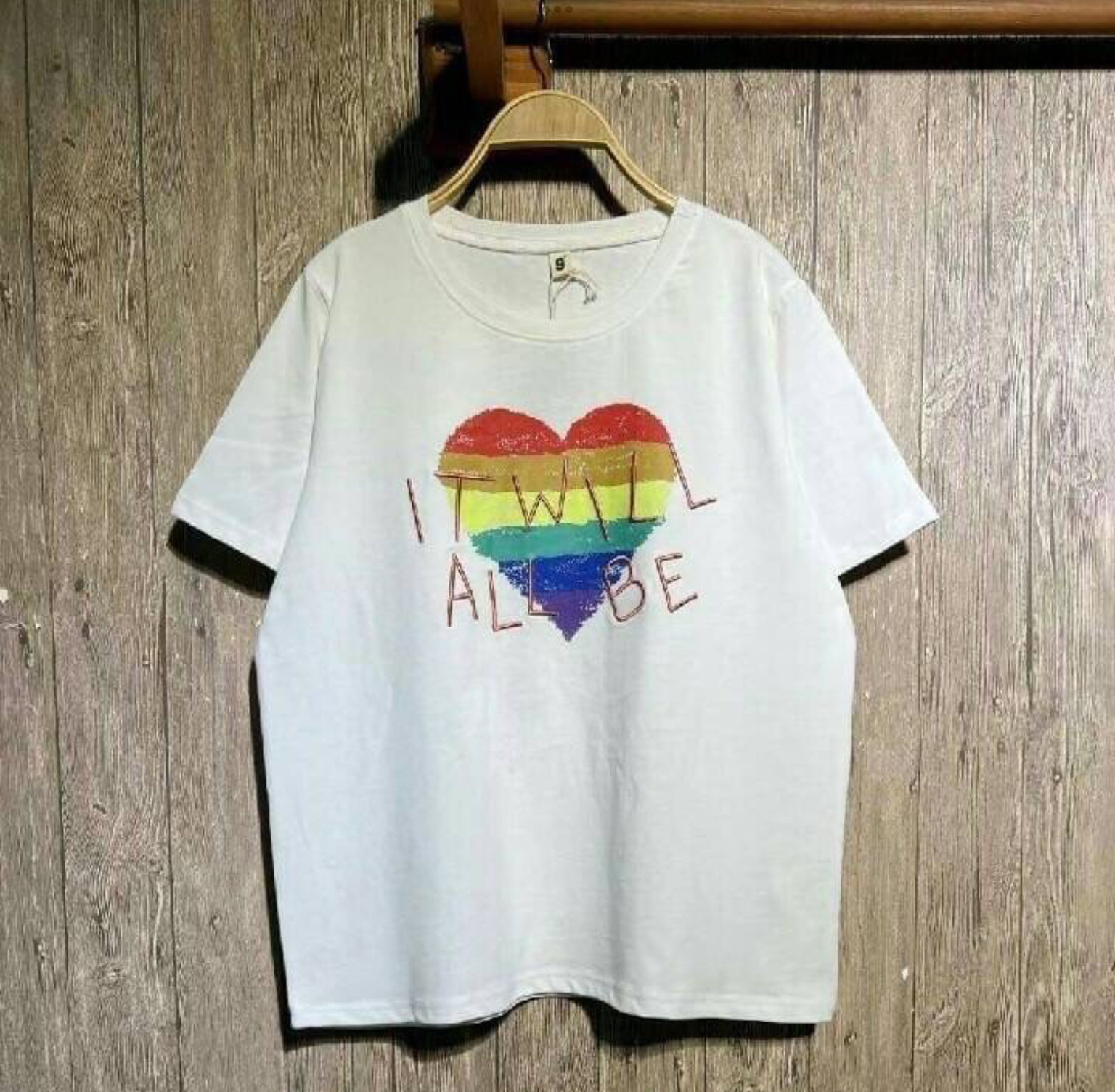 เสื้อยืดสกรีนลายหัวใจ 9am