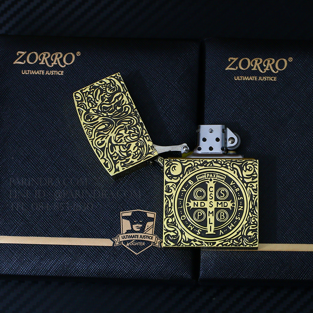 ไฟแช็กน้ำมัน ZORRO CONSTANTINE 911 Lighter ตัวใหญ่
