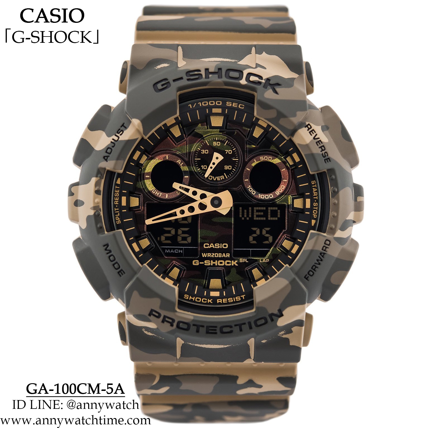G-SHOCK GA-100CM-5A