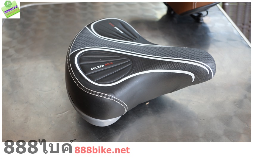 เบาะจักรยาน ELLEVEN TY7015 แบบหนานุ่ม มีดำ น้ำเงิน