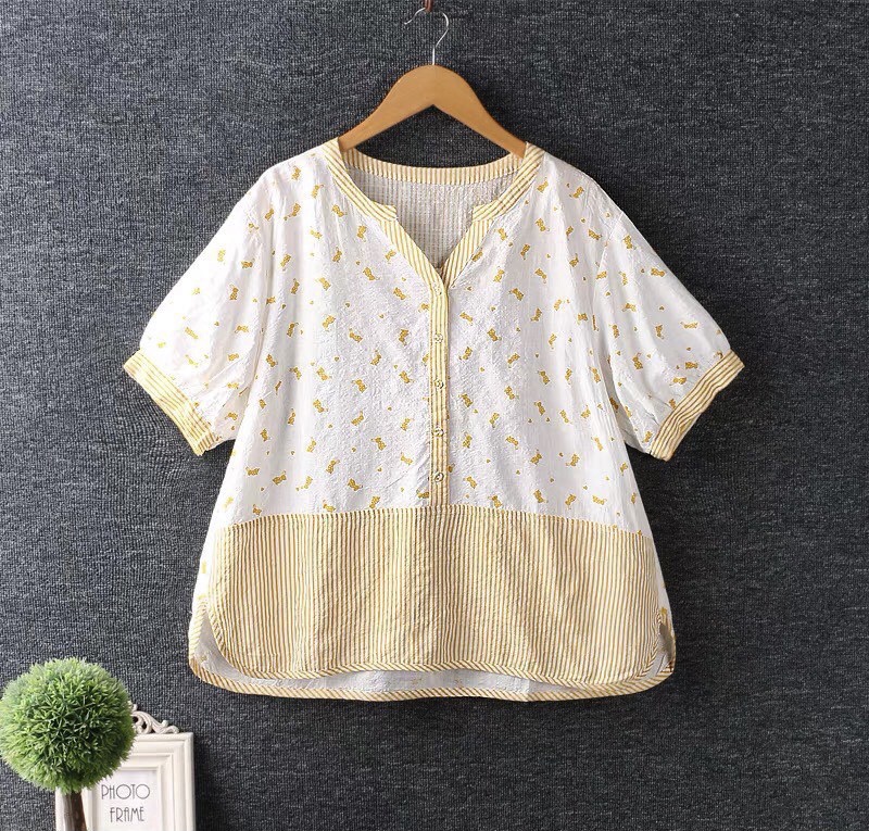เสื้อผ้าฝ้ายลายกระต่าย