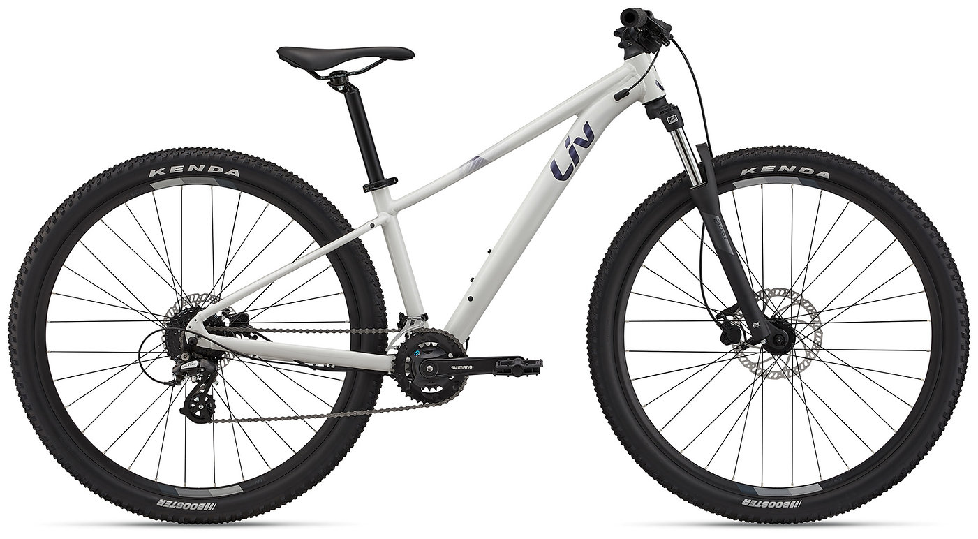 จักรยานเสือภูเขา LIV TEMPT 3 MTB 24 สปีด ล้อ 27.5 ดิสน้ำมัน, LIV MY2022 สีSnow Drift ไซส์ XS