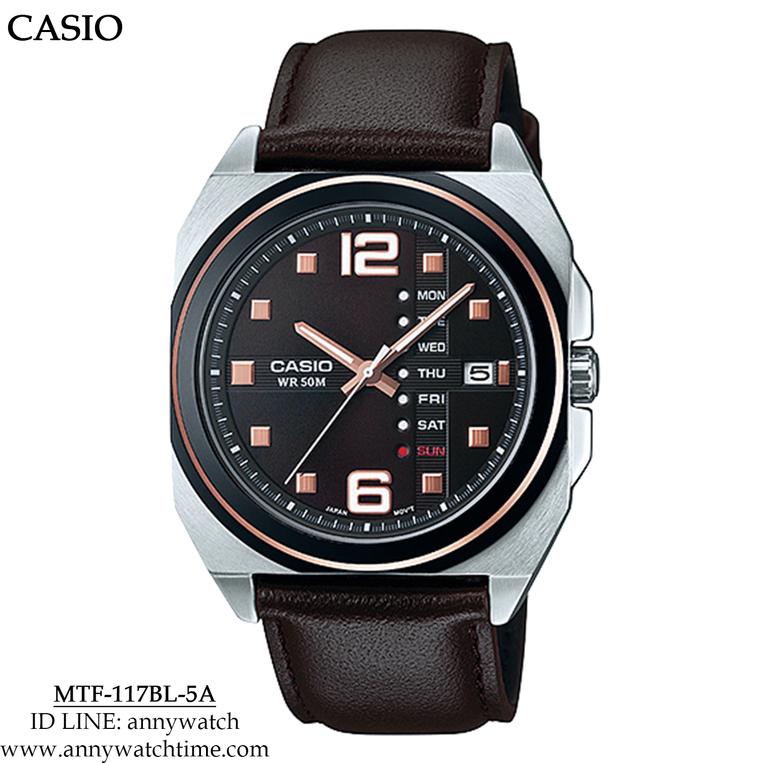 CASIO MTF-117BL-5A