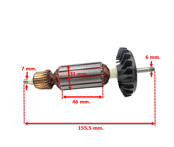 ทุ่น หินเจียร Bosch บอช GWS 750-100
