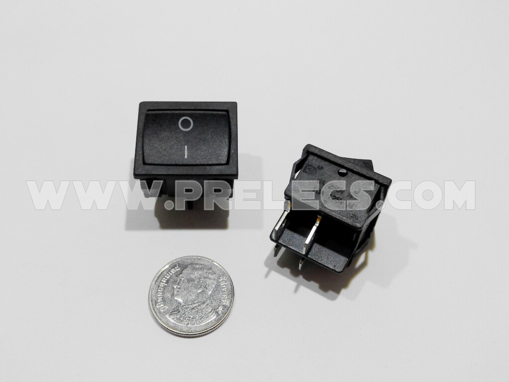 Rocker Switch เหลี่ยม 4ขา