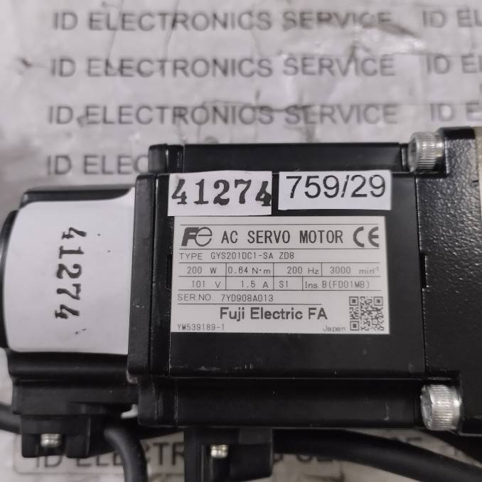GYS201DC1-SA ZD8 SERVO MOTOR " FUJI "