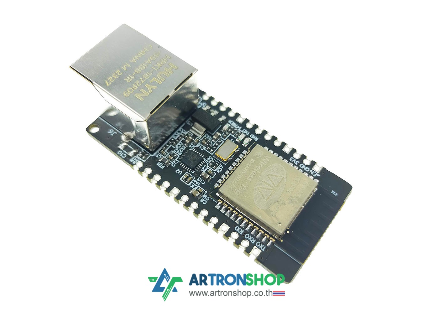 WT32-ETH01 บอร์ด ESP32 พร้อมช่องเสียบแลน