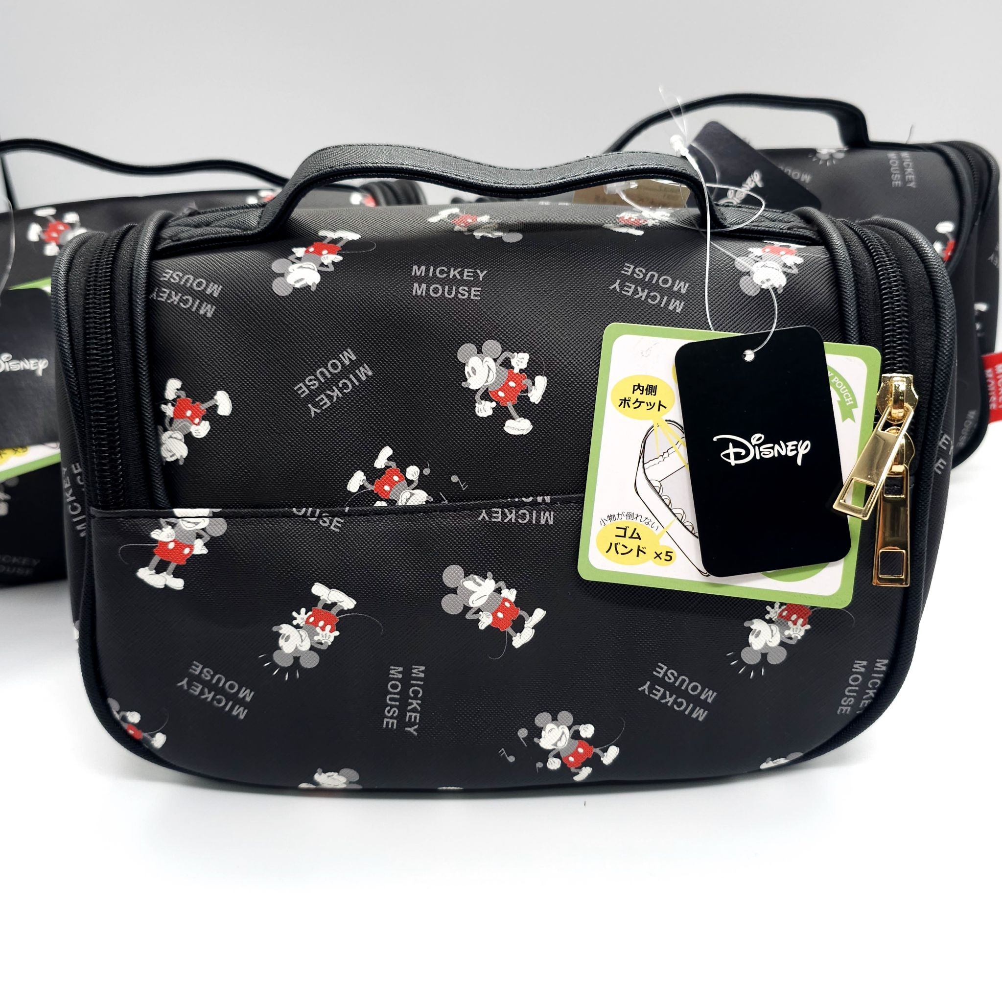 กระเป๋าใส่เครื่องสำอาง mickey mouse ลิขสิทธิ์แท้จาก Sanrio