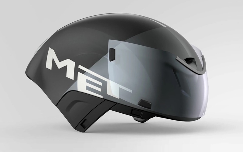 หมวก MET CODATRONCA (โคดาทรอนค่า) Aero Helmet for Triathlon and Time Trial