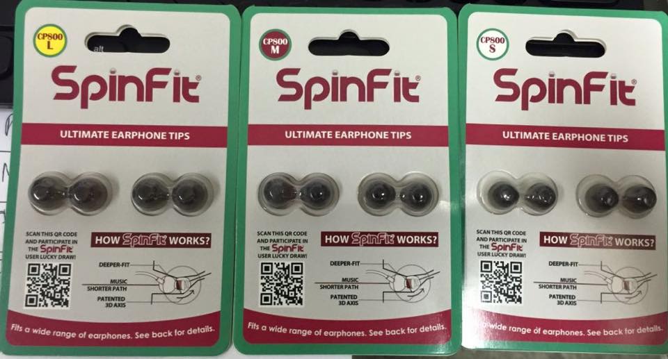 จุกหูฟัง Spinfit รุ่น CP800