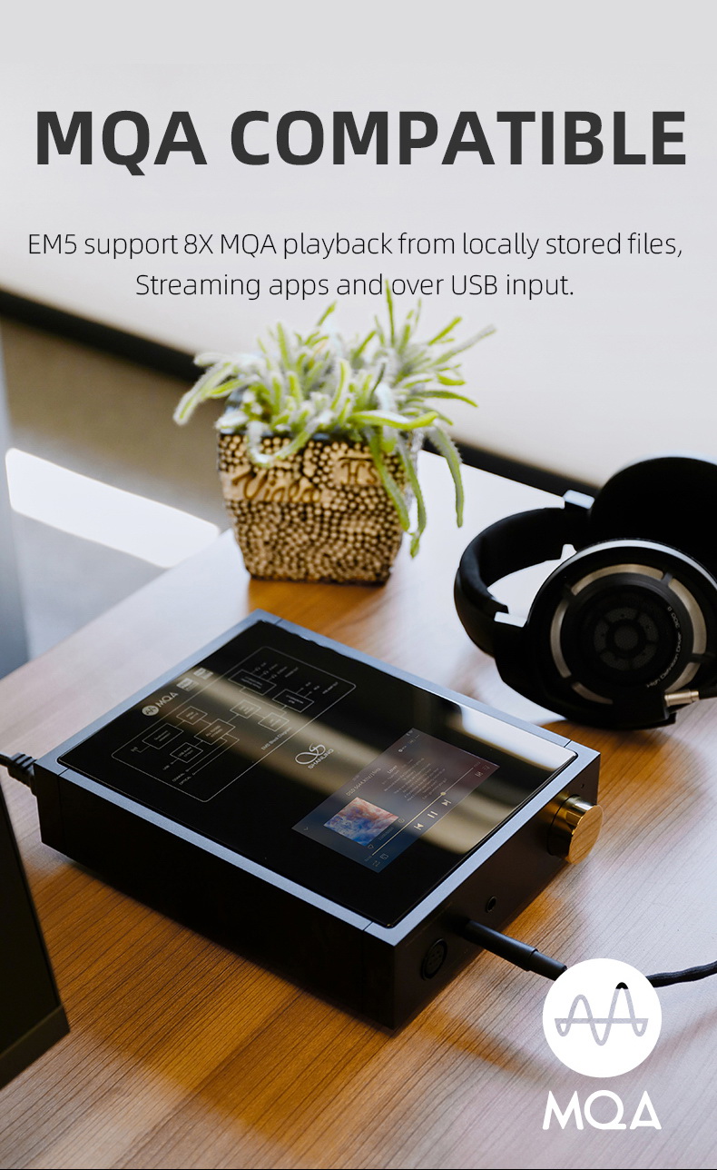 ขาย Shanling EM5 DAC/AMP สำหรับหูฟัง ระดับ high-end ประกันศูนย์ไทย