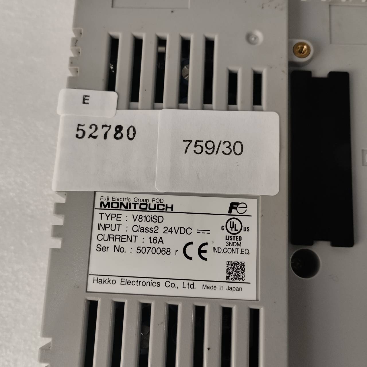 V810iSD HMI " HAKKO "