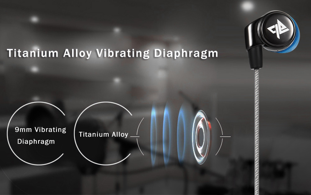 ขาย AUGLAMOUR R1SI หูฟัง Titanium driver รองรับ smartphone