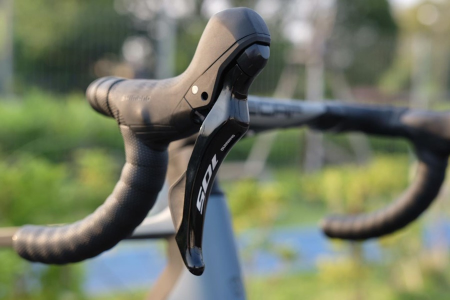 จักรยานเสือหมอบฟูลคาร์บอน JAVA J-AIR VILATA 24sp R7120 All around ชุดเกียร์ Group set Shimano 105 R7120 เฟรม ล้อ ตะเกียบ หลักอาน แฮนด์ คาร์บอน