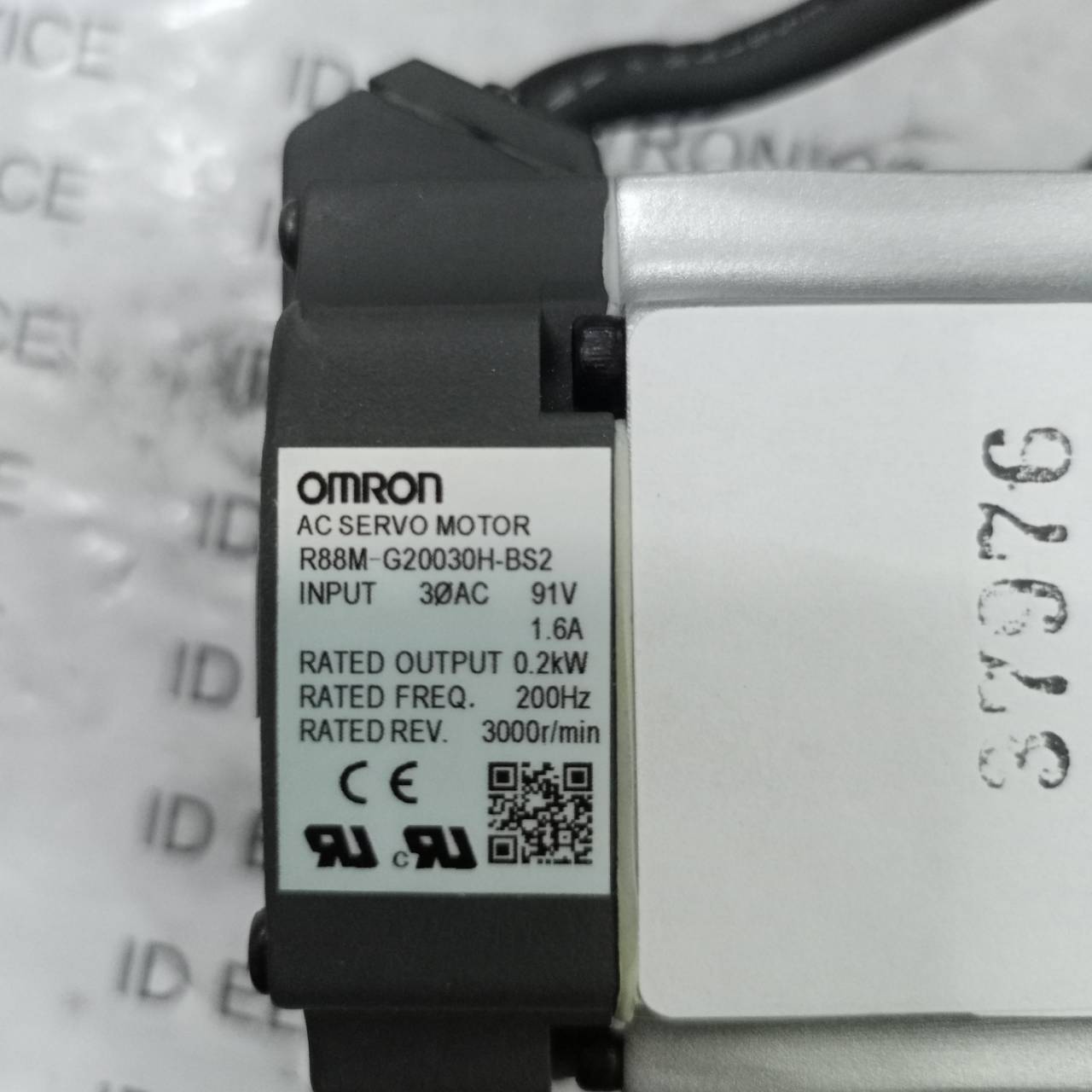 R88M-G20030H-BS2 SERVO MOTOR " OMRON "