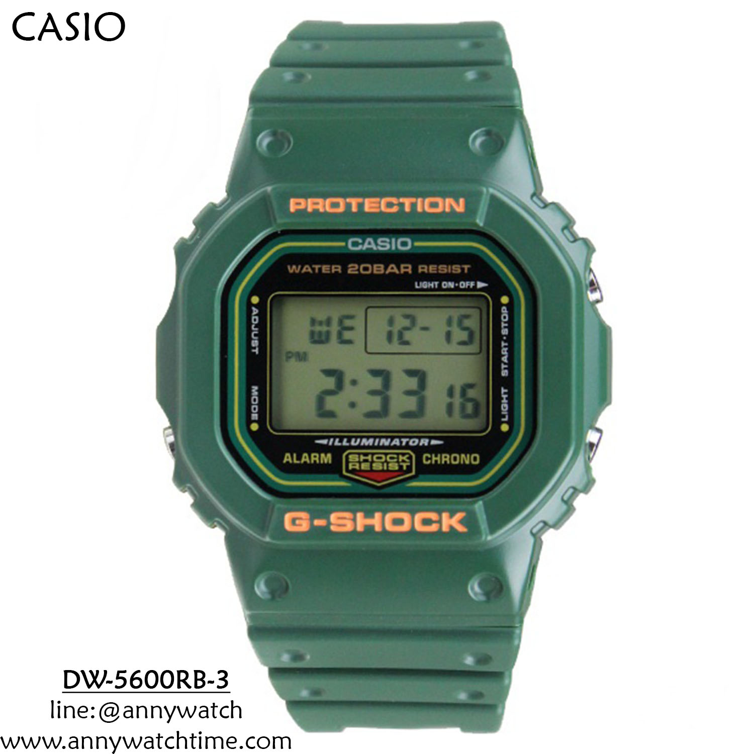 G-SHOCK DW-5600RB-3