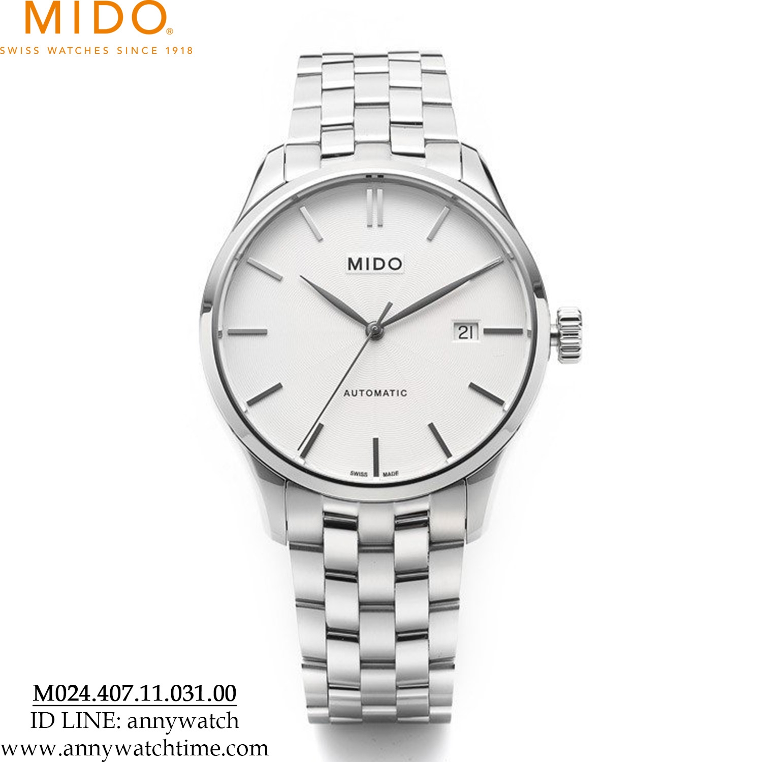 MIDO M024.407.11.031.00