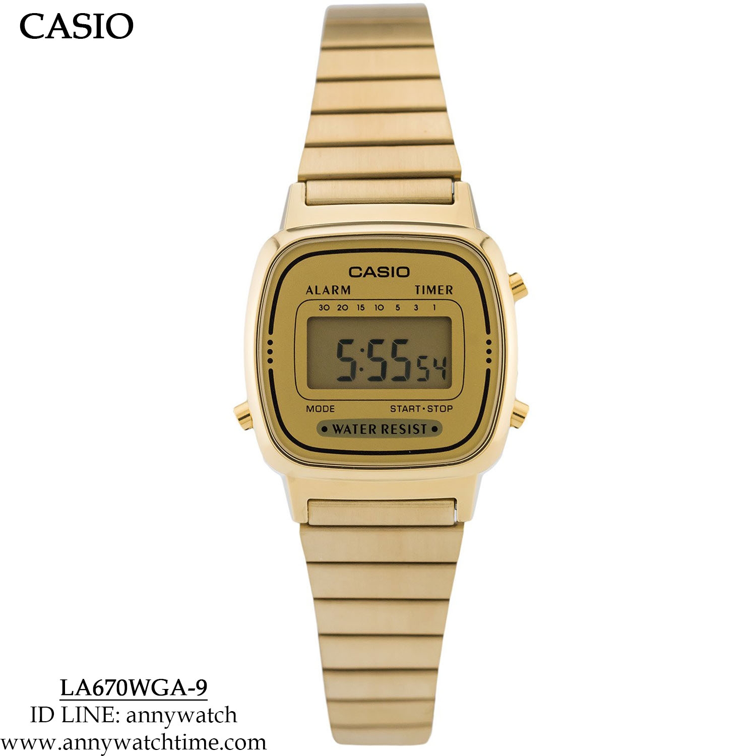 CASIO LA670WGA-9