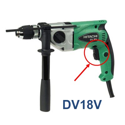 สวิทช์ สว่านกระแทก ฮิตาชิ DV18V(แท้-ตกรุ่นเลิกจำหน่าย)