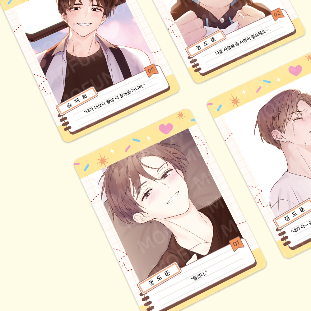 [Mofun] 4 week Lover AR Collecting Cards Fullset