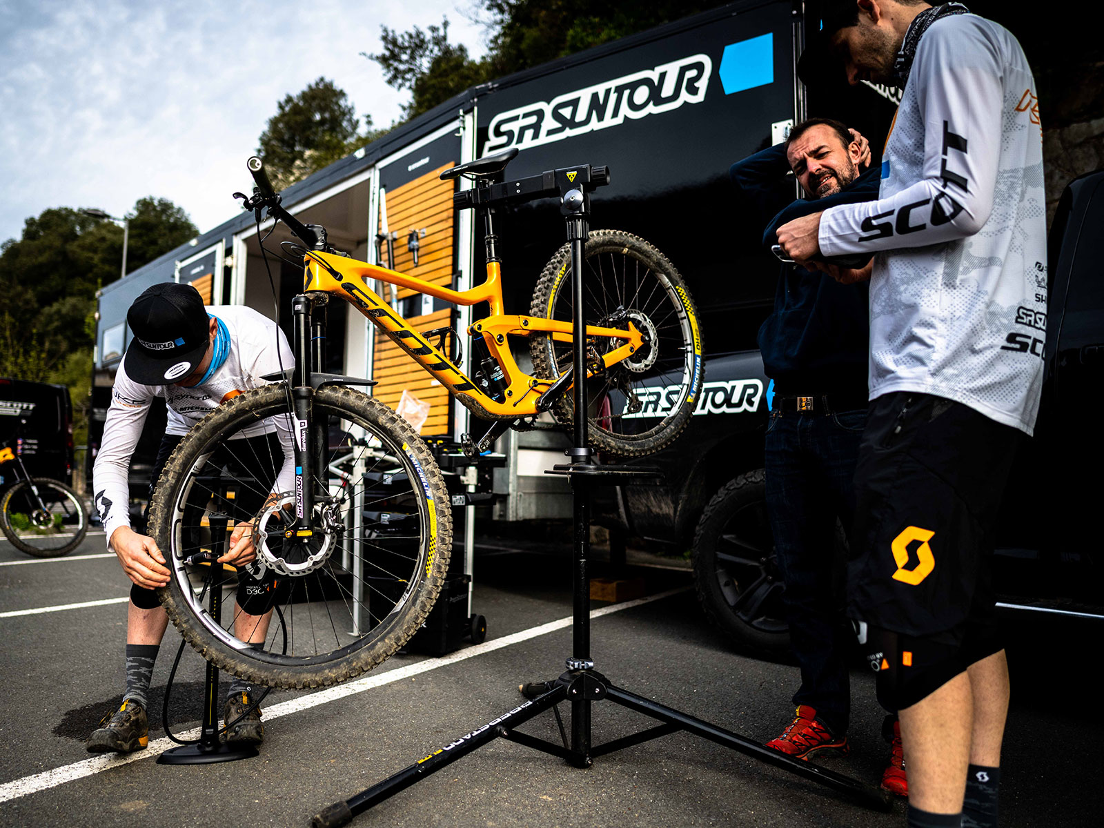 TOPEAK PREPSTAND™ X, foldable workstand with unique 4-way, TW022