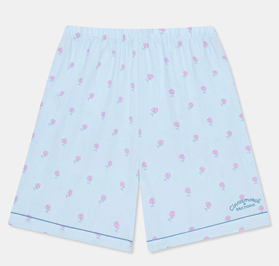#NCT TAEYONG x SANRIO SHORT SLEEVE PAJAMA [BLUE] -เข้าไทย 20-9-22-