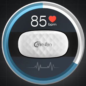 สายคาดอก Meilan C5 Heart Rate Monitor Fitness Tracker BT/ANT+ Cordless for Sports Bike Computer Phone