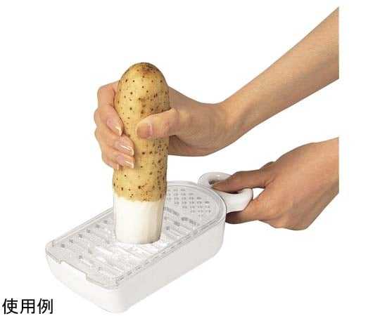 🧄 ที่ขูดขิง/ที่ฝนหัวไชเท้า 2 ด้าน พร้อมถาดรอง Kai Grater 🧄