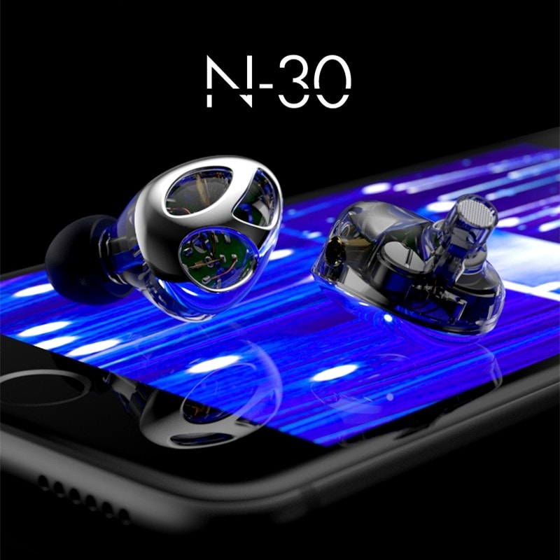 ขาย VJJB N30 หูฟัง 3ไดร์เวอร์ (2DD+1BA) ถอดสายได้