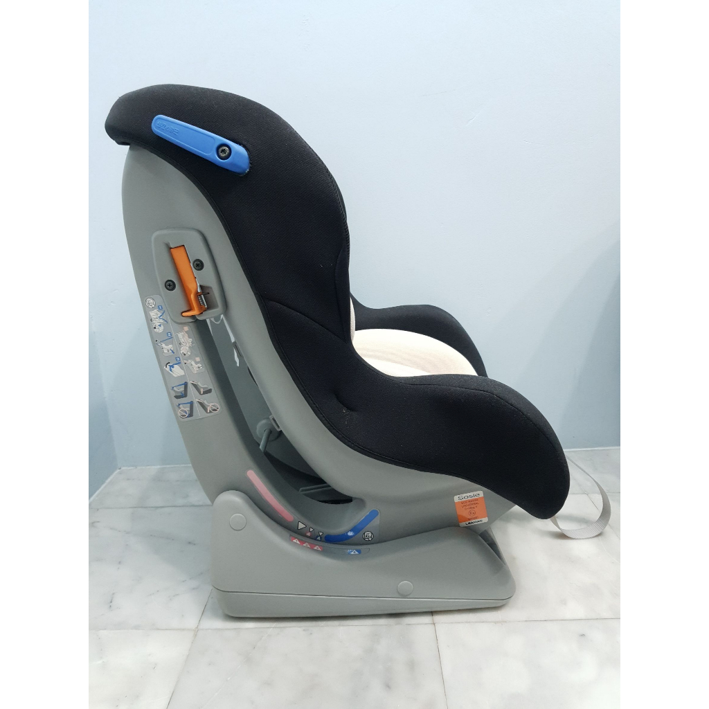 คาร์ซีท Leaman รุ่น Sosie สีดำ [มือสองสภาพสวย ทำความสะอาดพร้อมใช้งาน]