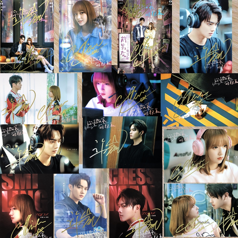 Photocard (6") พร้อมลายเซ็น ซีรี่ย์ รักยิ้มของเธอ
