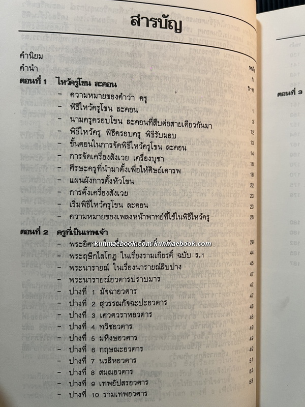 ไหว้ครูโขน-ละคอน รวบรวมโดย อ.จรูญศรี วีระวานิช