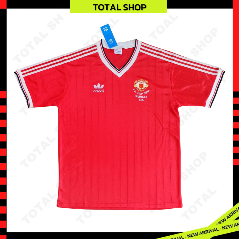 Manchester United 1983 FA Cup Vintage Jersey เสื้อฟุตบอลแมนยูย้อนยุค