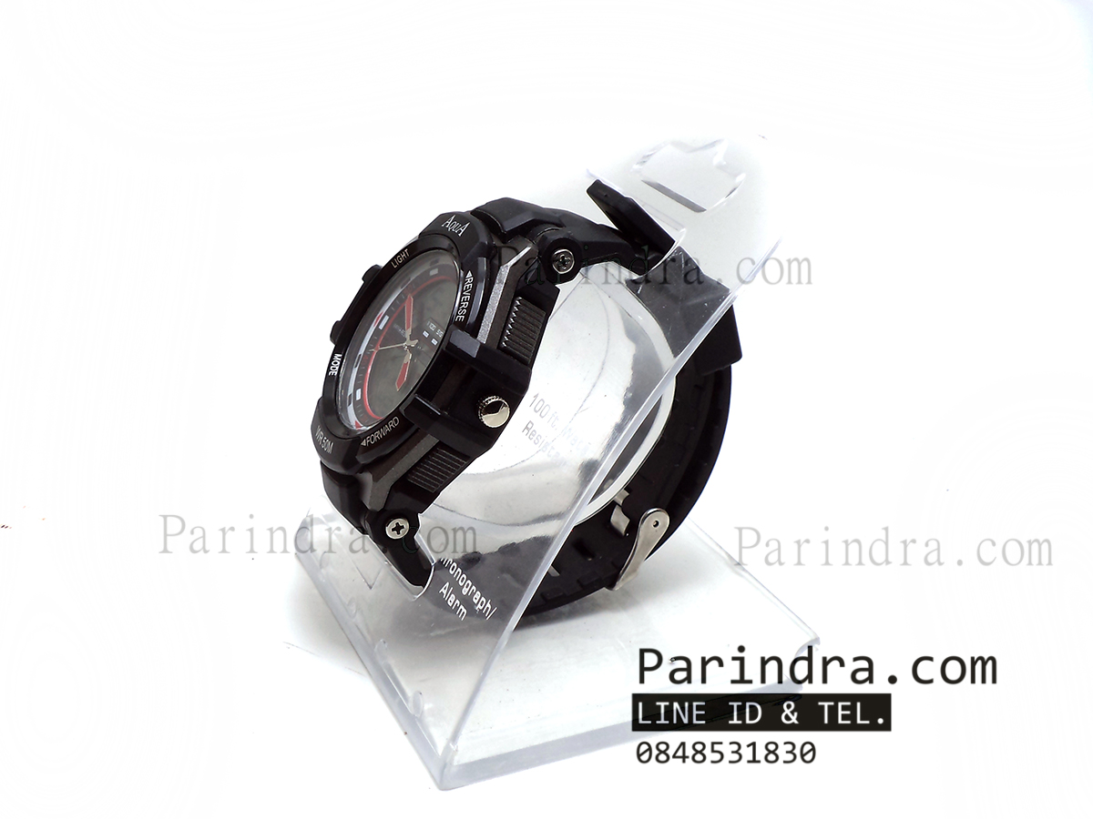 นาฬิกาข้อมือ AQUA รุ่น TGA2126-AD71 สีดำ-เทา