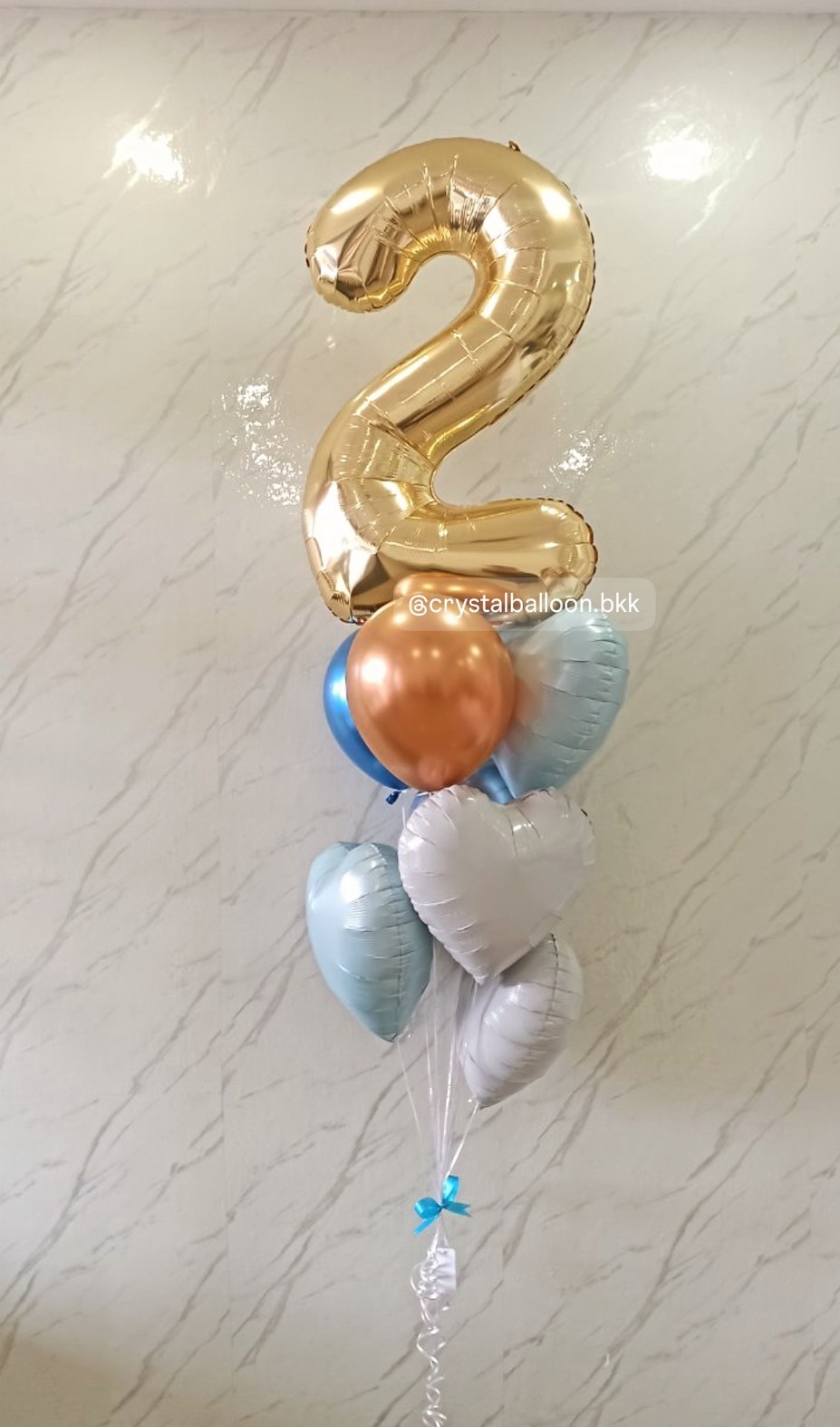 ลูกโป่ง วันเกิดเด็ก ช่อลูกโป่ง ช่อ 7 ลูก 1 ช่อ พร้อม ฟอยล์ตัวเลข 40" สีทองอ่อน 1 ชิ้น,ฟอยล์หัวใจ ขนาด 18" 4 ชิ้น,ลูกโป่ง 12" 3 ลูก พร้อม ฟอยล์อักษร 40" 2 ชิ้น พร้อมตกแต่ง สามารถเปลี่ยนสีลูกโป่ง/เปลี่ยนข้อความ/เปลี่ยนฟอยล์ตกแต่งได้