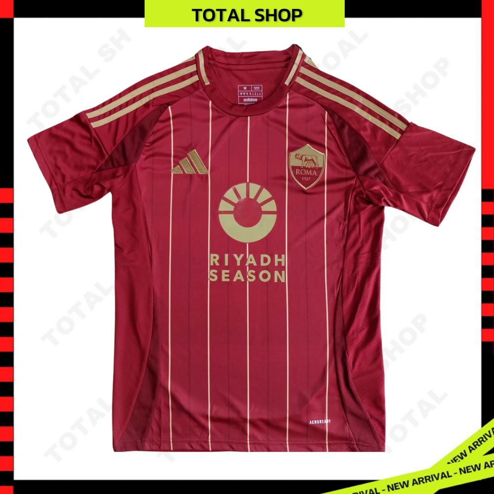 As Roma Home 2024/25 Jersey เสื้อโรม่า เหย้า