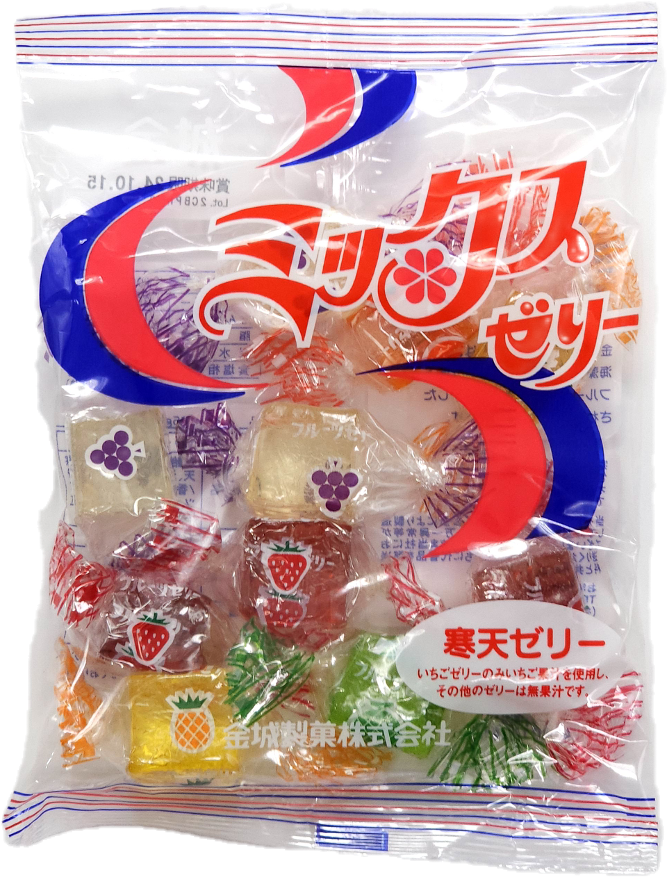 Kinjo Jelly เยลลี่กินเปลือกได้จากญี่ปุ่น มี 3 ขนาดให้เลือก 115/190/300 กรัม