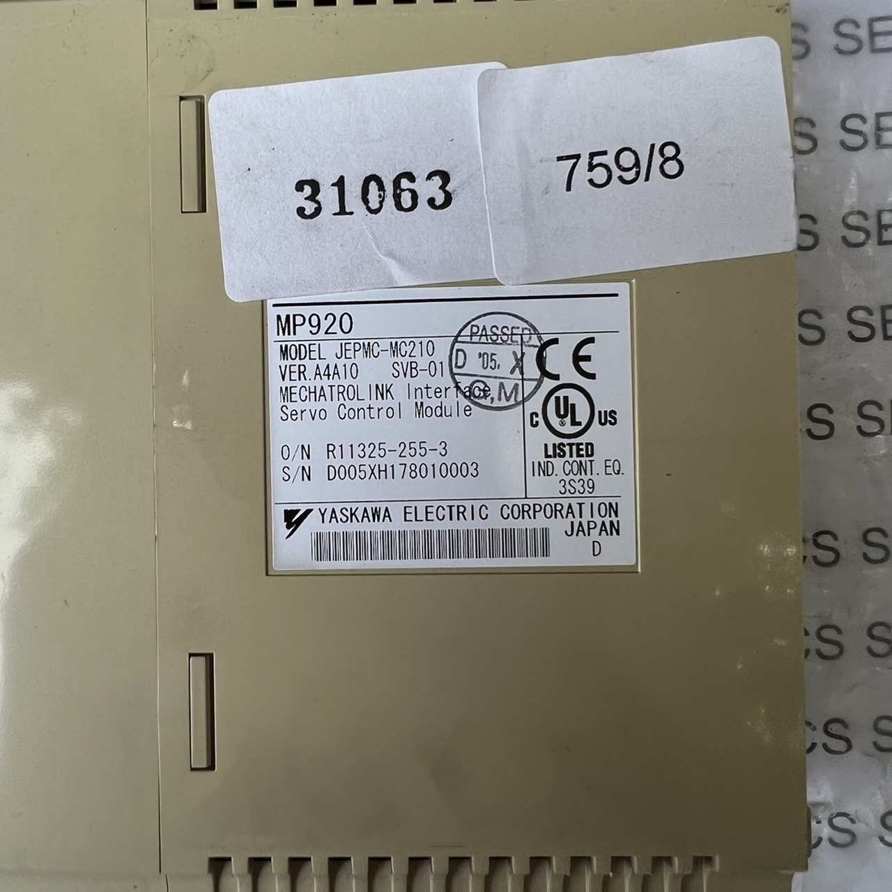 JEPMC-MC210 PLC " YASKAWA "