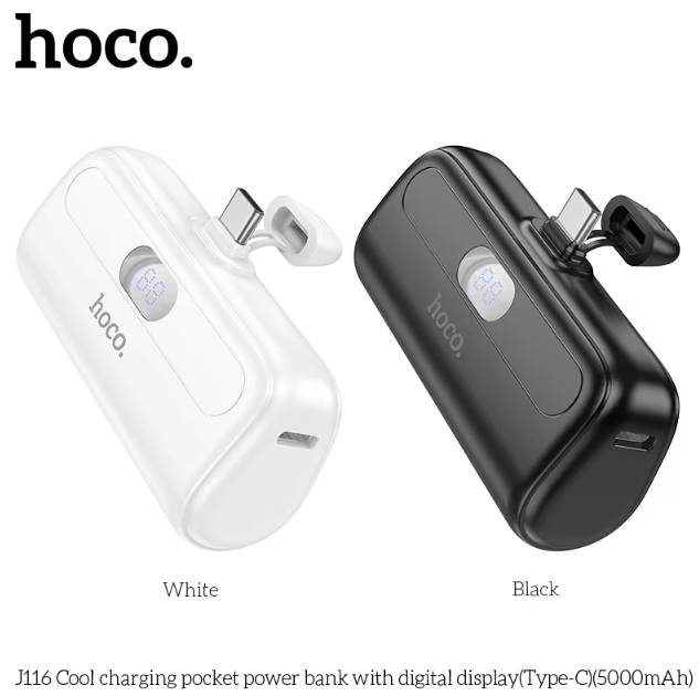 Power Bank mini hoco J116 Pro 5000 mah
