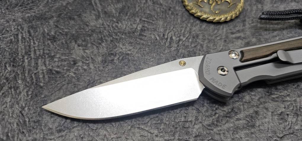 Chris Reeve Small Sebenza 31 Inlay LH Macassar Ebony CPM Magnacut(มือซ้าย)