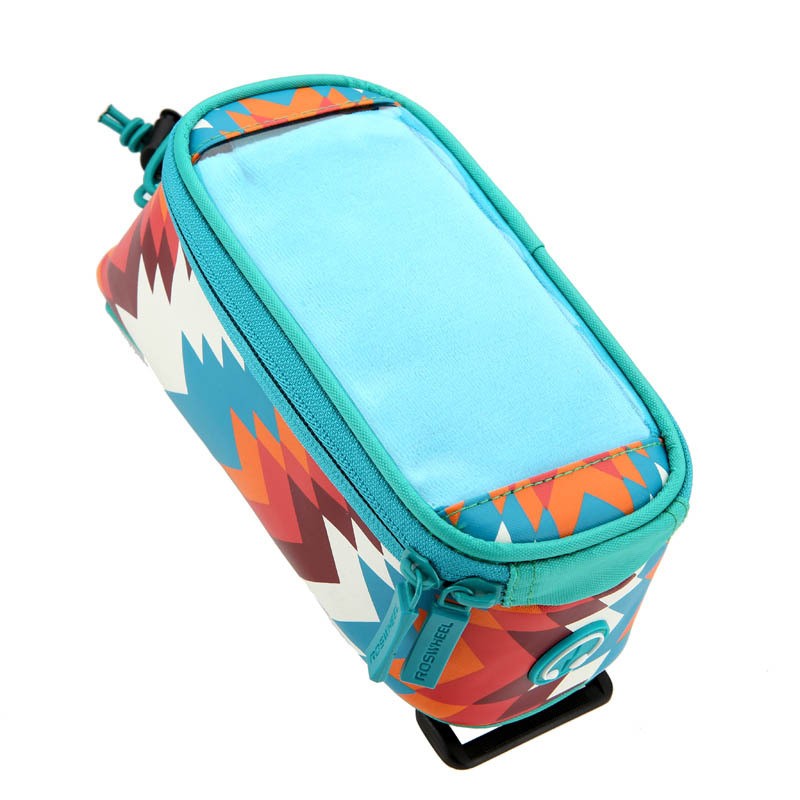 กระเป๋าโทรศัพท์คาดเฟรม Roswheel Bicycle Front Top Tube Frame Bag Touch Screen Waterproof Storage Pack, 121024M