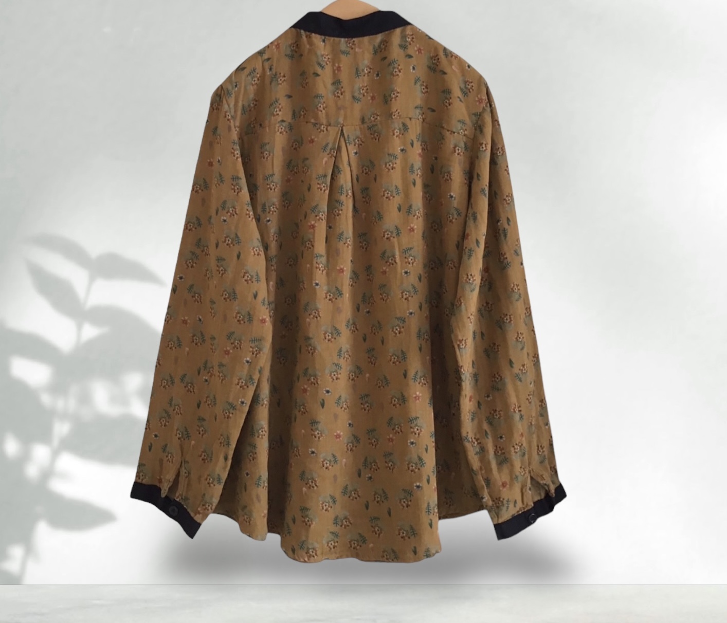 เสื้อผ้าฝ้ายนุ่มลายดอกไม้
