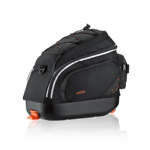 กระเป๋าวางบนตะแกรง กระเป๋าติดตะแกรงหลังปลดเร็ว ขั้นเทพ IBERA PakRak Mini Commuter Bag : IB-BA12, 9.5L มาพร้อมผ้าคลุมกันฝน