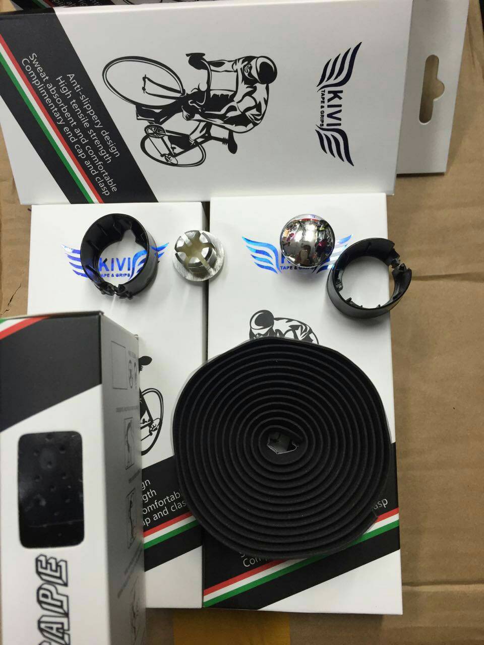 ผ้าพันแฮนด์เสือหมอบ KIVI ROADBIKE HANDLEBAR TAPE@GRIPS,kv001