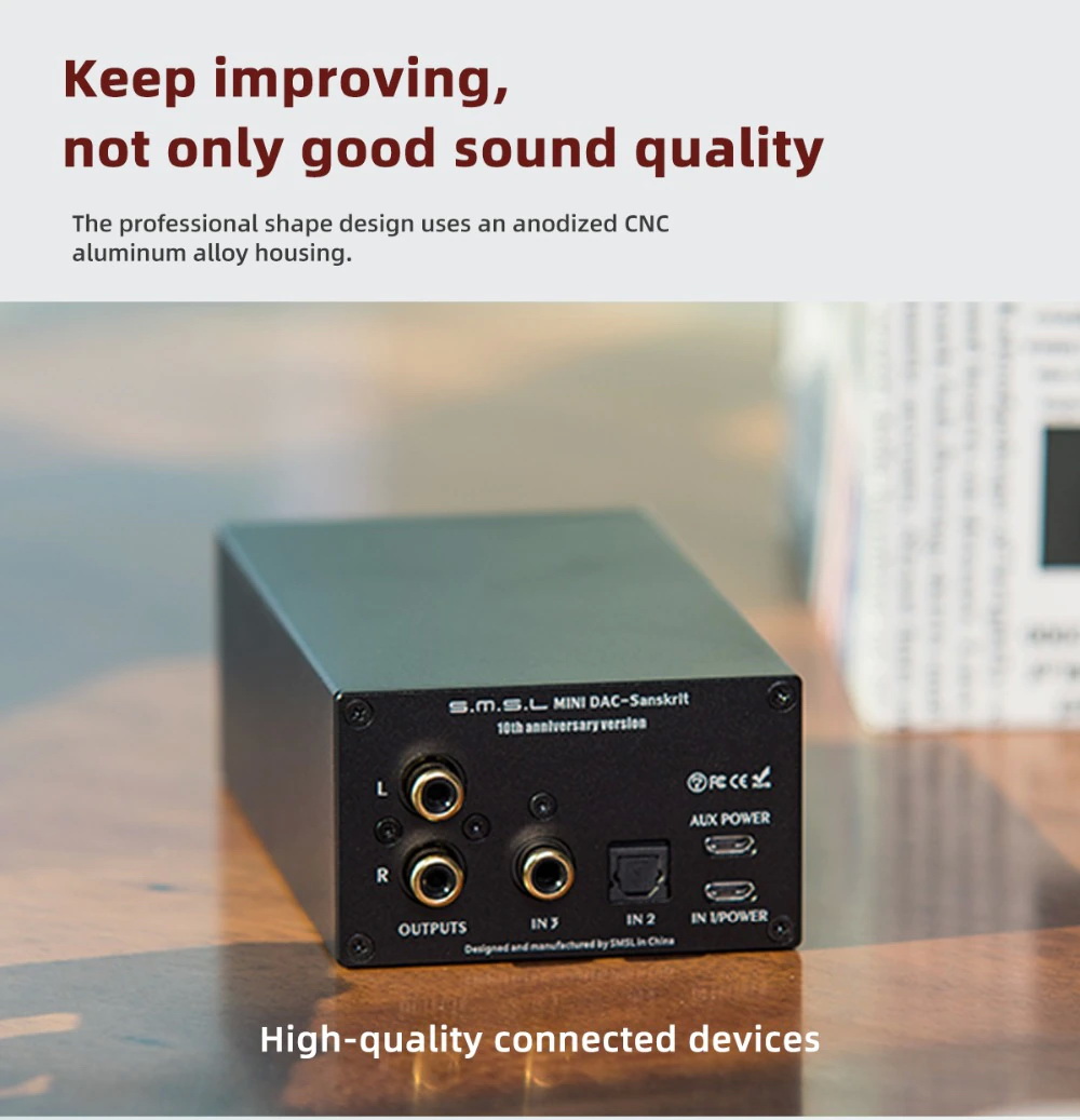 ขาย SMSL SANSKRIT 10TH MKII DAC ตั้งโต๊ะระดับ High-End ประกันศูนย์ไทย