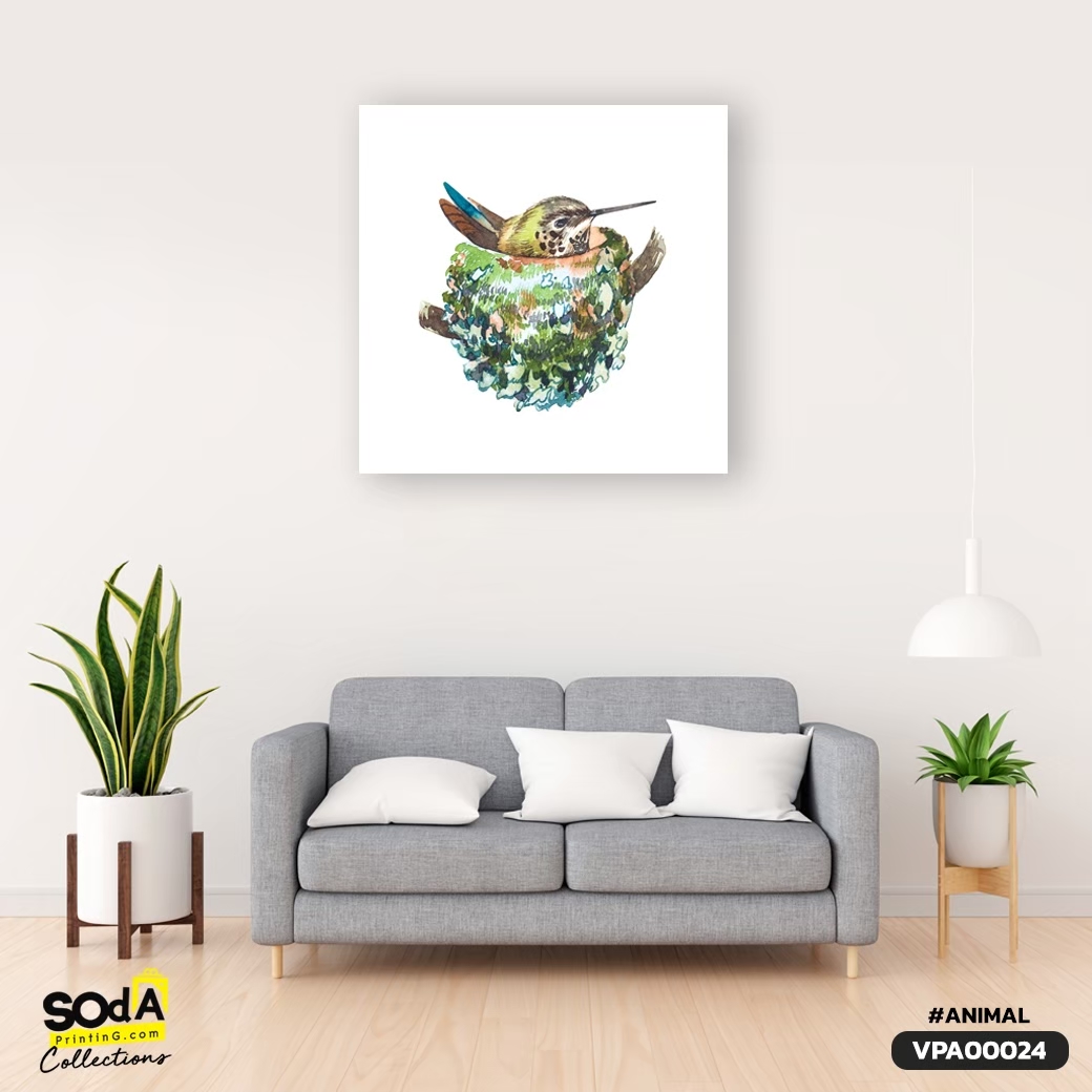 ภาพตกแต่งบ้านสำเร็จรูป Bird VPA000024 #SOdAcollection #ภาพตกแต่งบ้านสไตล์สัตว์ #สัตว์ #สัตว์เลี้ยง #ANIMAL