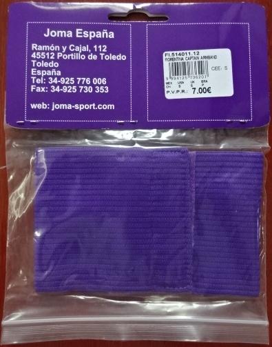 ปลอกแขนกัปตันทีม ฟุตบอล สโมสรฟิออเรนติน่า - ตราสโมสร ACF ใหม่ / FIORENTINA Football Club Captain Armband - ACF Logo NEW