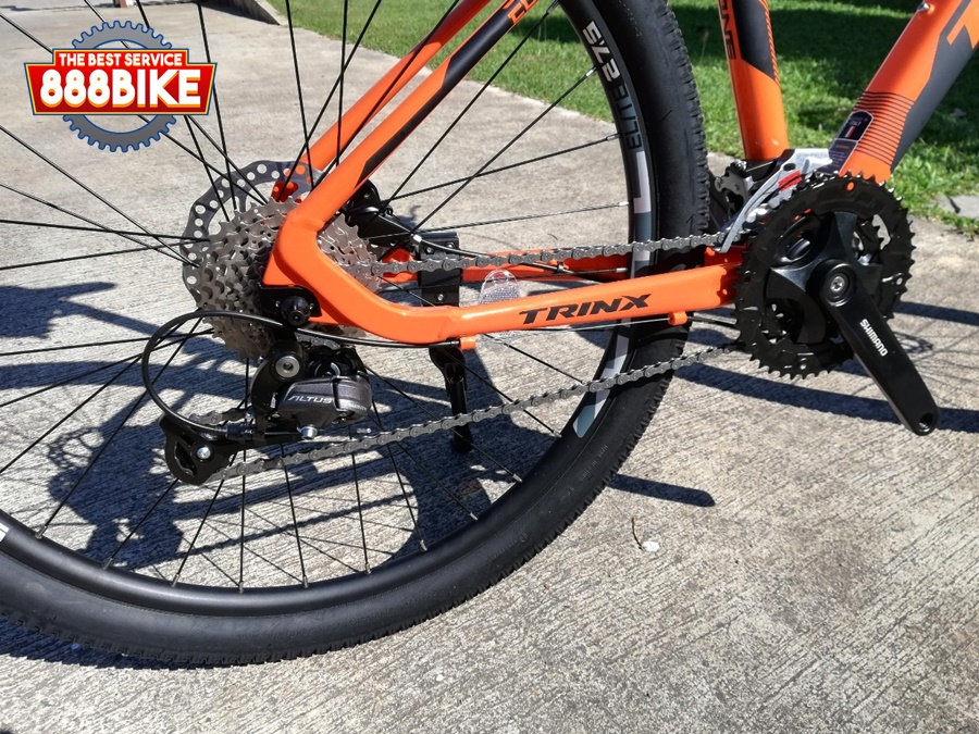 จักรยานเสือภูเขา Trinx X1 Elite MTB ALLOY AIR FORK (x1e) เฟรมอลู 27สปีด Lockout ดิสน้ำมัน shimano ดุมแบร์ริ่ง Novatec 27.5, TRINX MY2020